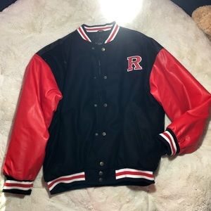 Rutgers University Leather Jacket 